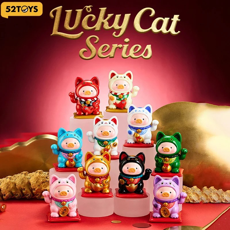 Коллекционные фигурки 52TOYS Canned Pig Lulu Lucky Cat в закрытой упаковке, милые настольные украшения, идеальный подарок на Новый год для коллекционеров игрушек
Коллекционные фигурки 52TOYS Canned Pig Lulu Lucky Cat в закрытой упаковке, милые настольные украшения, идеальный подарок на Новый год для коллекционеров игрушек