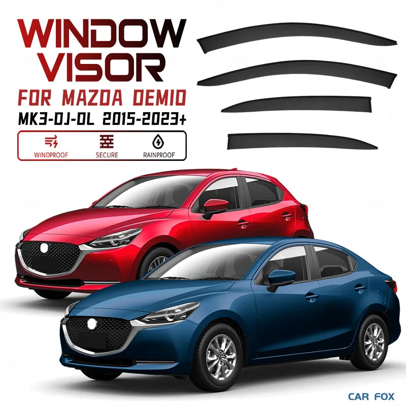 For MAZDA Demio Hatchback Sedan 2008-2023+ Car Window Visor Awning Shelters Windshield Side Window Rain Sun Shade Accessories
For MAZDA Demio Hatchback Sedan 2008-2023+ Car Window Visor Awning Shelters Windshield Side Window Rain Sun Shade Accessories