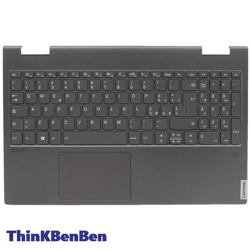 IT Italian Keyboard Iron Gray Upper Case Palmrest Shell Cover For Lenovo Ideapad Yoga C740 15 15IML Laptop 5CB0U43795
IT Italian Keyboard Iron Gray Upper Case Palmrest Shell Cover For Lenovo Ideapad Yoga C740 15 15IML Laptop 5CB0U43795
