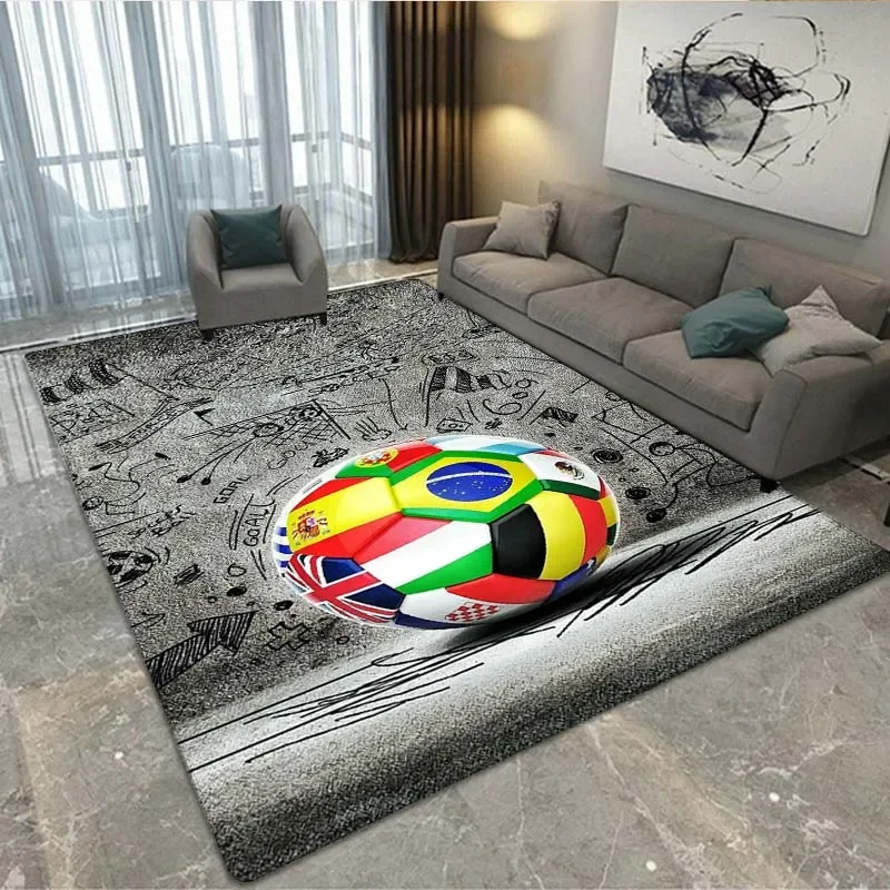 Football Pattern Carpet for Home Decoration Rugs for Bedroom Kids Room Living Room Bathroom Entrance Door Non-slip Comfort Mat
Football Pattern Carpet for Home Decoration Rugs for Bedroom Kids Room Living Room Bathroom Entrance Door Non-slip Comfort Mat