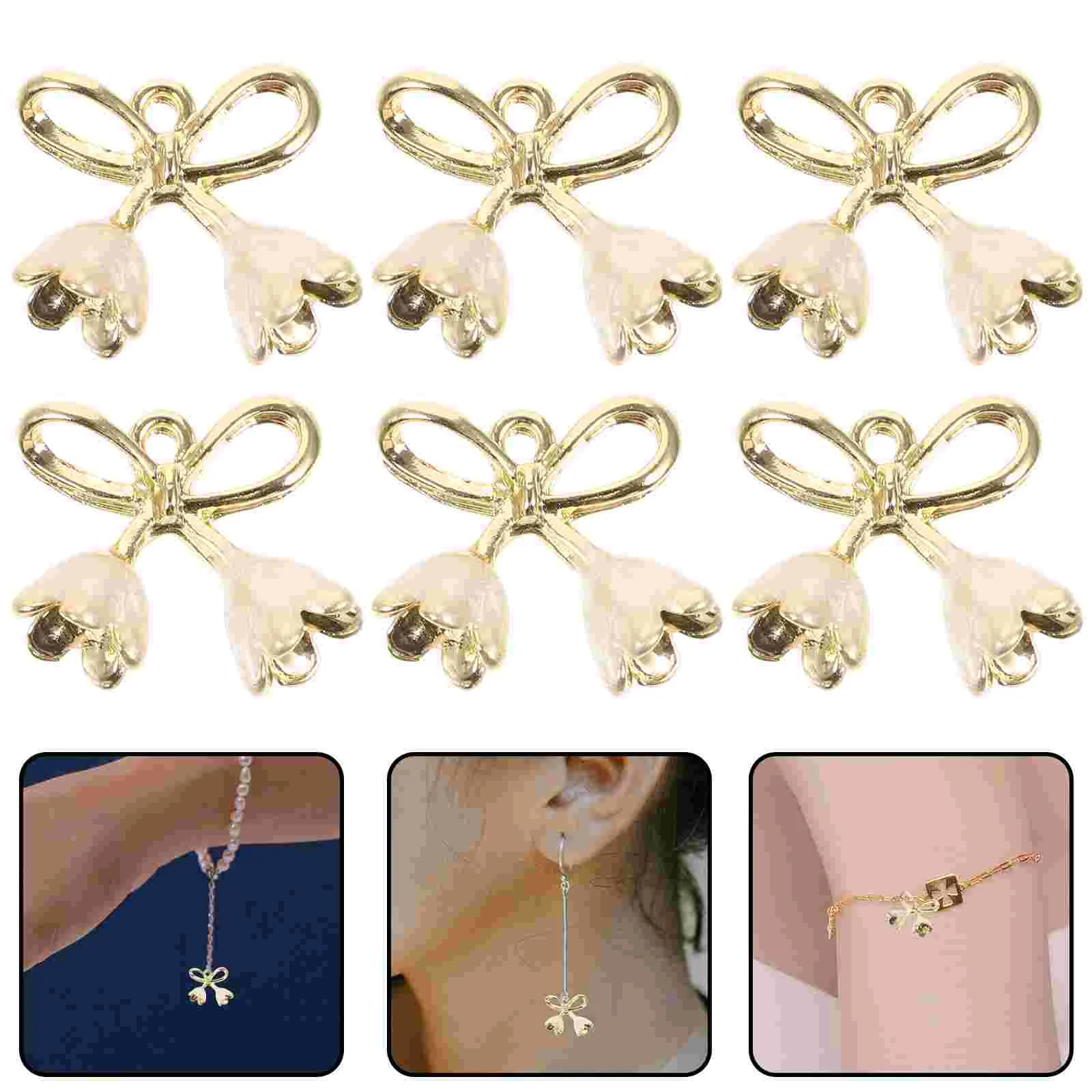 10pcs Lily Flower naments Alloy Necklace Jewelry Charms Charms Accessories Pendant Jewelry Making Supplies
10pcs Lily Flower naments Alloy Necklace Jewelry Charms Charms Accessories Pendant Jewelry Making Supplies