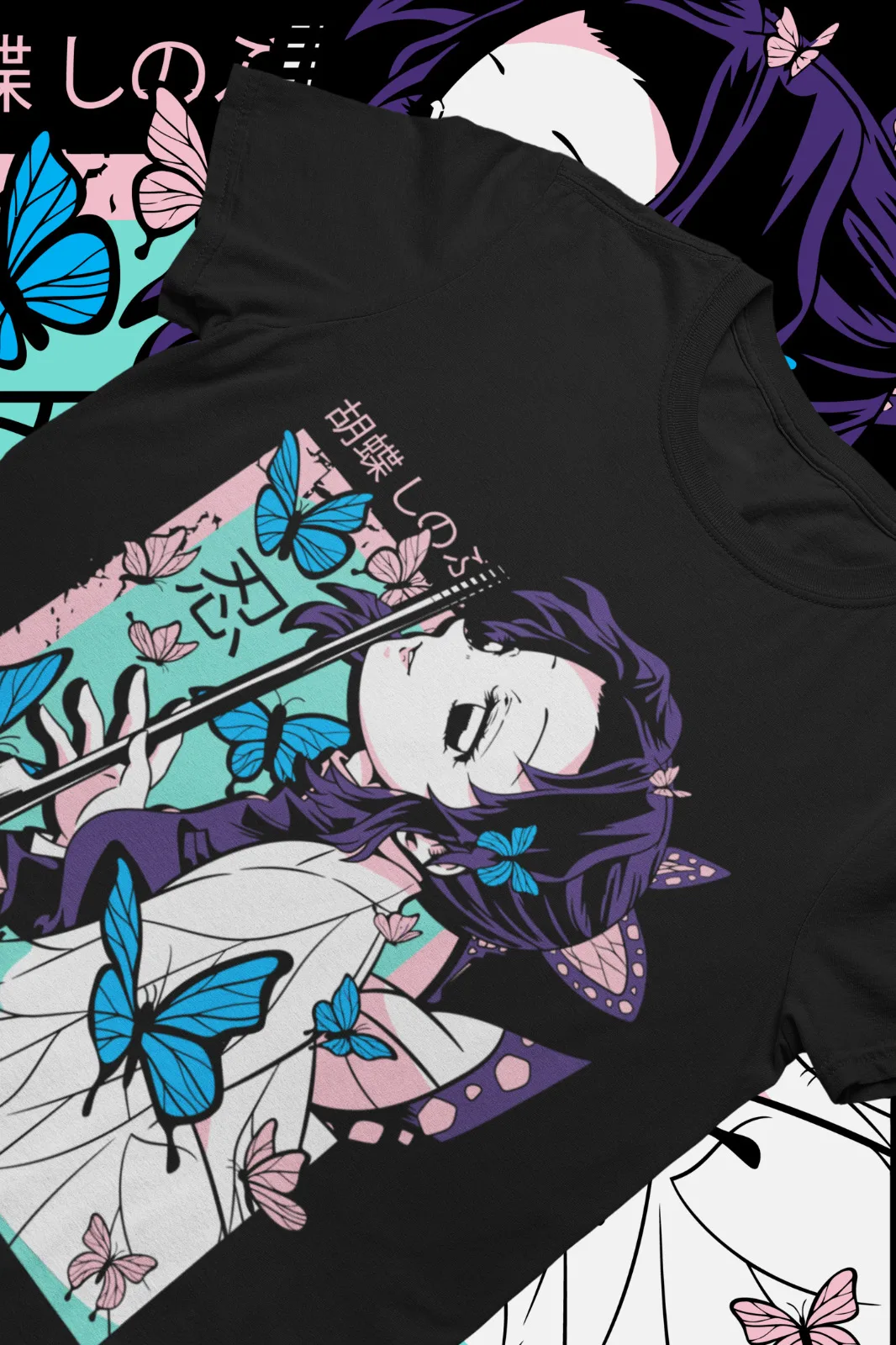 Shinobu Kocho Shirt, Insect Hashira Tshirt, Insect Pillar, Demon Slayer Tee, KNY
Shinobu Kocho Shirt, Insect Hashira Tshirt, Insect Pillar, Demon Slayer Tee, KNY