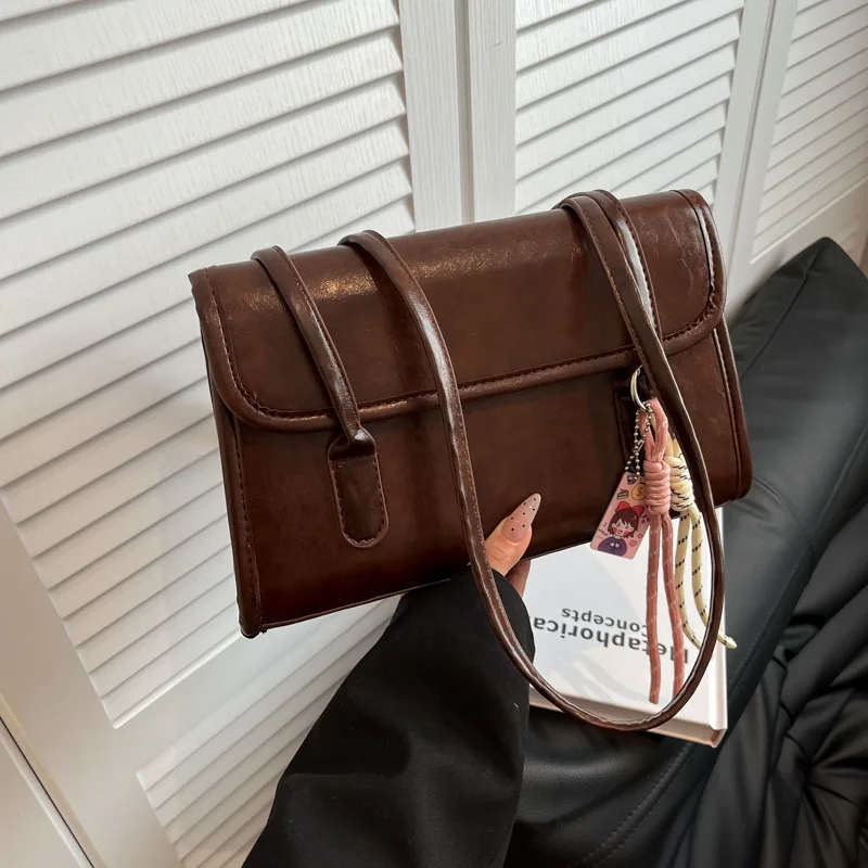 Business Women Shoulder Bag PU Bag Retro Fashion Crossbody Bags for Women Purse and Handbags Designer Bag Сумка Женская Bolso
Business Women Shoulder Bag PU Bag Retro Fashion Crossbody Bags for Women Purse and Handbags Designer Bag Сумка Женская Bolso