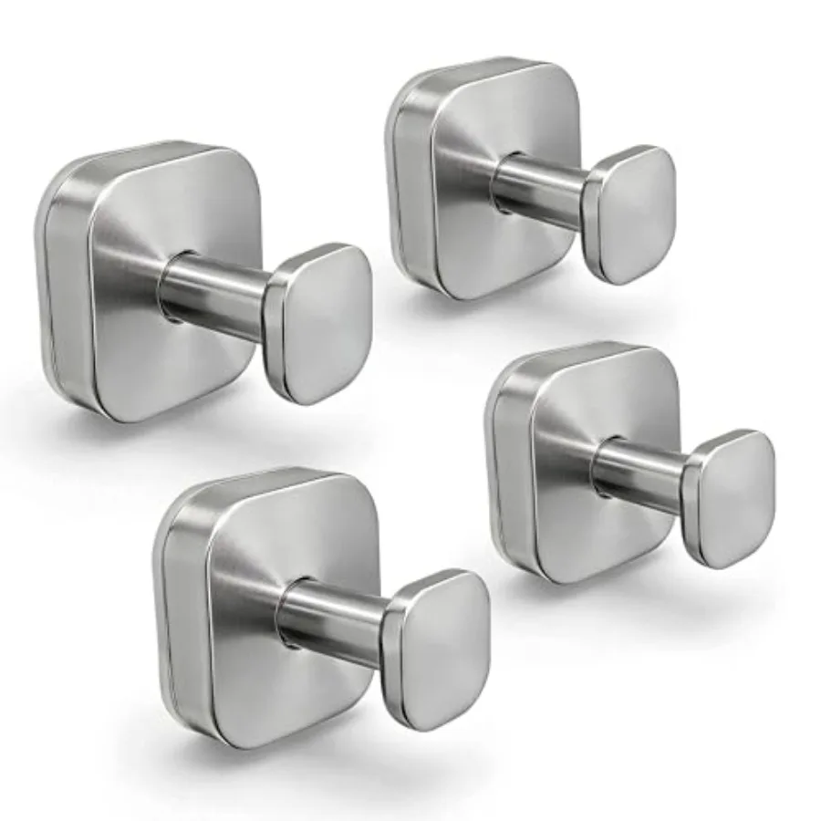 Heavy Duty Square Suction Cup Hooks for Shower Bathroom No Drill Strong Hold Glass Wall Hooks Reusable Towel Robe Holder and Ch
Heavy Duty Square Suction Cup Hooks for Shower Bathroom No Drill Strong Hold Glass Wall Hooks Reusable Towel Robe Holder and Ch
