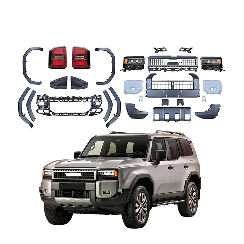 Горячая распродажа: Комплект обвесов Maictop для тюнинга Toyota Land Cruiser PRADO 2024 (LC250) — обновление до стиля WX (рестайлинг)
Горячая распродажа: Комплект обвесов Maictop для тюнинга Toyota Land Cruiser PRADO 2024 (LC250) — обновление до стиля WX (рестайлинг)