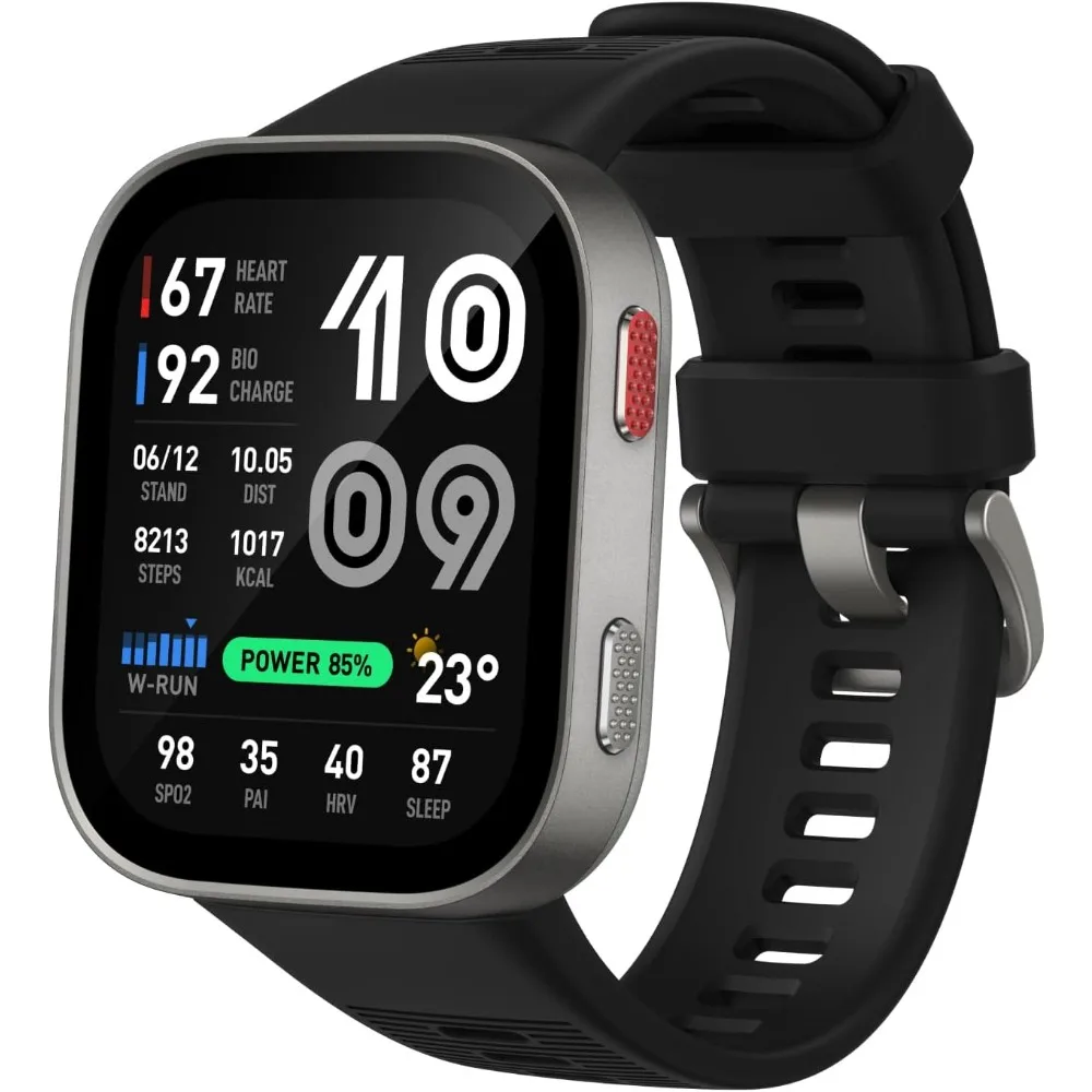 2.07" AMOLED Smartwatch: 20-Day Battery, GPS, 4GB, 150+ Sports Tracking, HYROX Mode, 5 ATM
2.07" AMOLED Smartwatch: 20-Day Battery, GPS, 4GB, 150+ Sports Tracking, HYROX Mode, 5 ATM