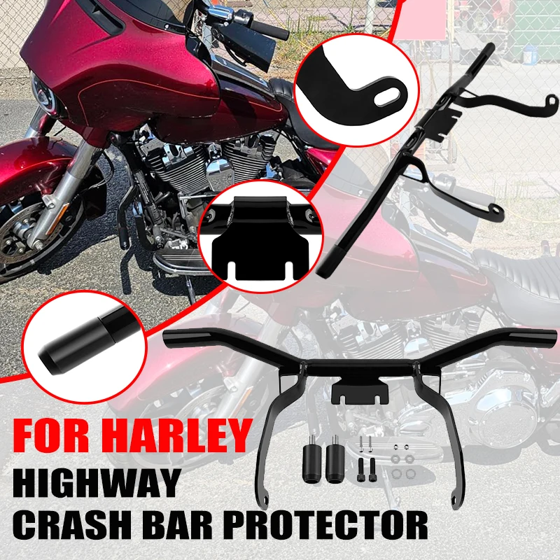 Motorcycle Accessories Front Engine Guard Highway Crash Bar For Harley Touring Street Glide Road Glide 09-13 Falling Protector
Motorcycle Accessories Front Engine Guard Highway Crash Bar For Harley Touring Street Glide Road Glide 09-13 Falling Protector