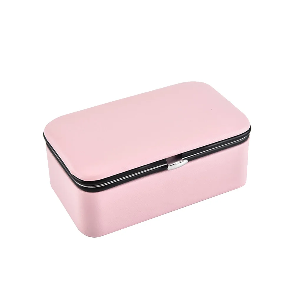 Элегантный ящик для хранения ювелирных изделий из искусственной кожи, многофункциональный органайзер для женщин, розовый компактный дизайн для путешествий
Элегантный ящик для хранения ювелирных изделий из искусственной кожи, многофункциональный органайзер для женщин, розовый компактный дизайн для путешествий