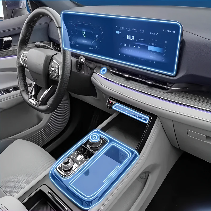 Для Ford Equator 2022-2025 приборная панель мультимедийная навигация прозрачная защитная пленка от царапин модификация 
Для Ford Equator 2022-2025 приборная панель мультимедийная навигация прозрачная защитная пленка от царапин модификация