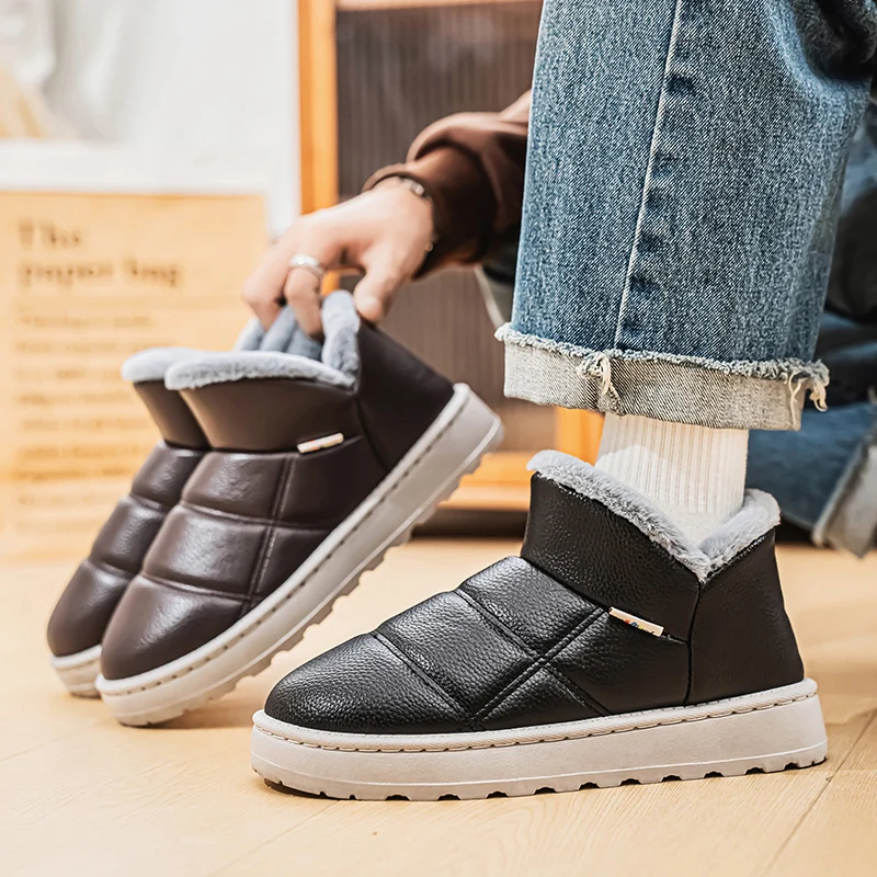 Youth Trend Slip on Snow Boots Easy Slip-On Entry, Chafe-Free Waterproof Non-Slip Light Warm for Daily Commuting Use
Youth Trend Slip on Snow Boots Easy Slip-On Entry, Chafe-Free Waterproof Non-Slip Light Warm for Daily Commuting Use