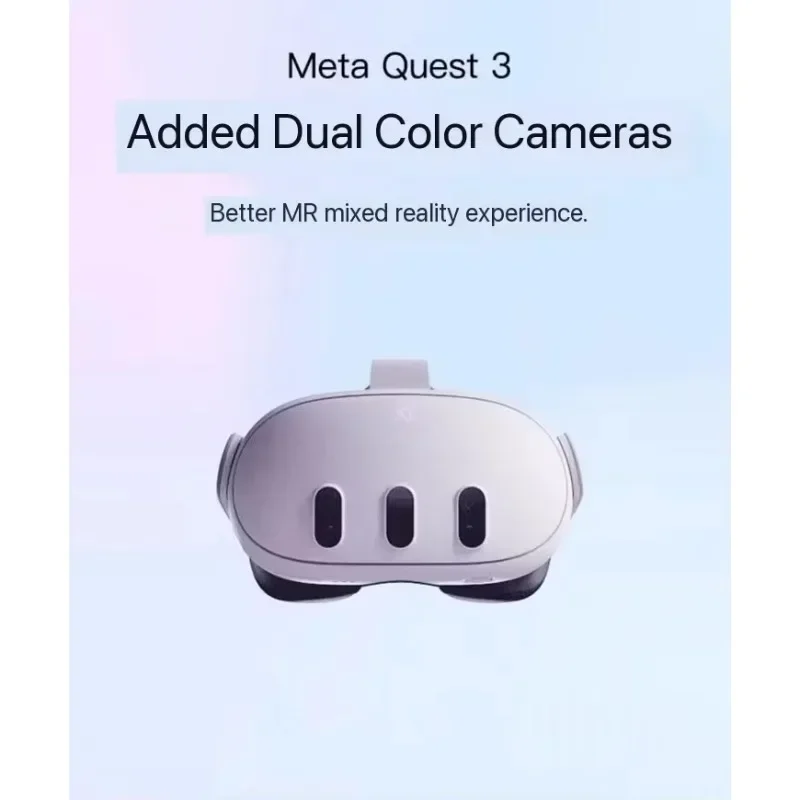 Get the Oculus Meta Quest 3 VR Glasses: All-in-One VR Headset with Intelligent Sensing and 3D Panoramic Steam VR
Get the Oculus Meta Quest 3 VR Glasses: All-in-One VR Headset with Intelligent Sensing and 3D Panoramic Steam VR