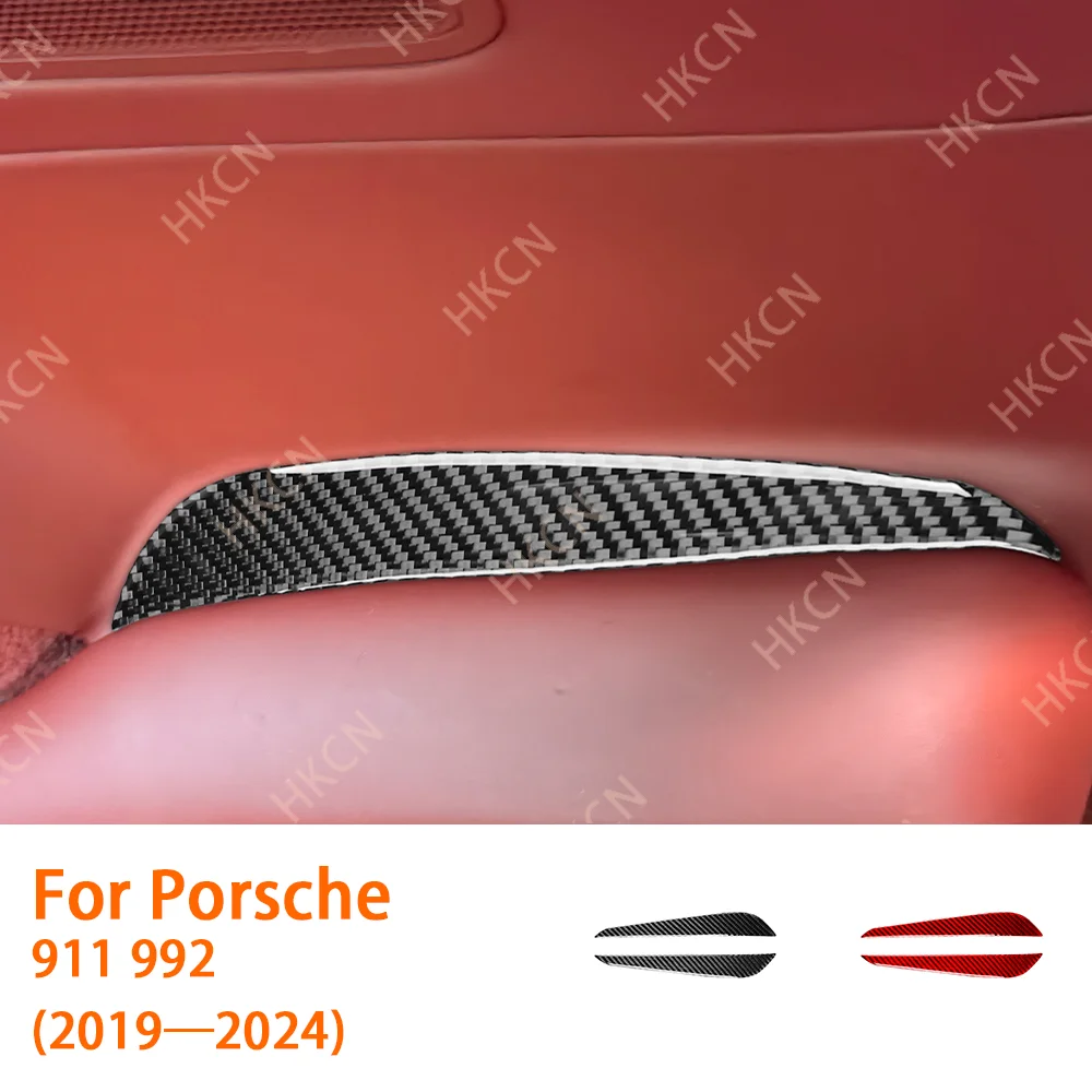 HKCN For Porsche 911 992 2019—2023 Carbon Fiber Rear Seat Sides Panel Car Interior Accessories Cover Trim Modified Sticker Decal
HKCN For Porsche 911 992 2019—2023 Carbon Fiber Rear Seat Sides Panel Car Interior Accessories Cover Trim Modified Sticker Decal
