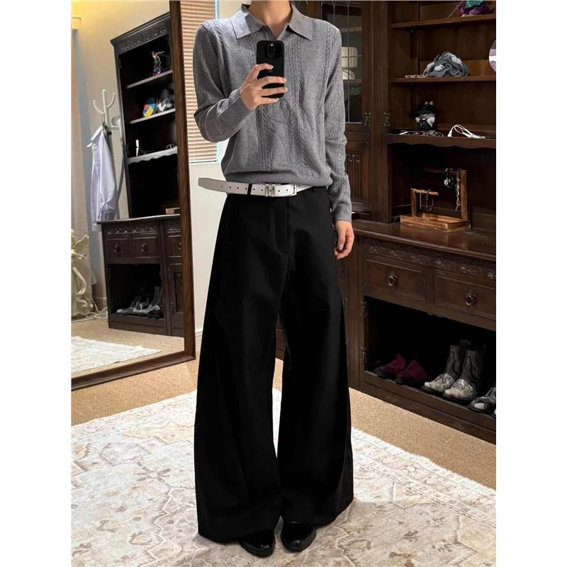 Korean Sle Men's Long Sve Knitted irt Vintage Wheat Pattern Embroidery Autumn Pure Color Sweater Cleanfit
Korean Sle Men's Long Sve Knitted irt Vintage Wheat Pattern Embroidery Autumn Pure Color Sweater Cleanfit