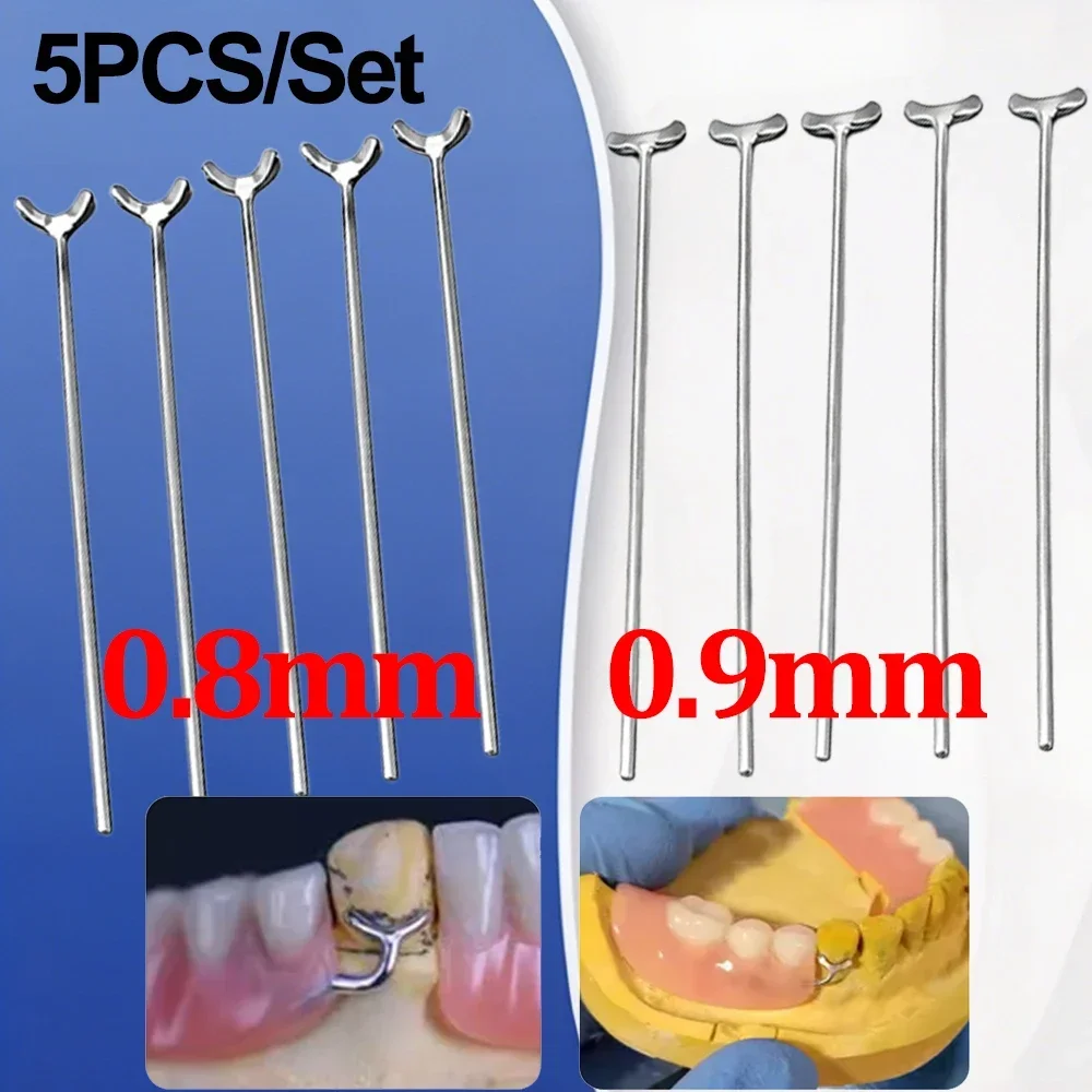 5Pcs/set Dental Ball Retainer J Clasp Oblique Clasps Bars Y-Type Teeth Position Hold Fit Dentist Materials 0.8/0.9Mm
5Pcs/set Dental Ball Retainer J Clasp Oblique Clasps Bars Y-Type Teeth Position Hold Fit Dentist Materials 0.8/0.9Mm