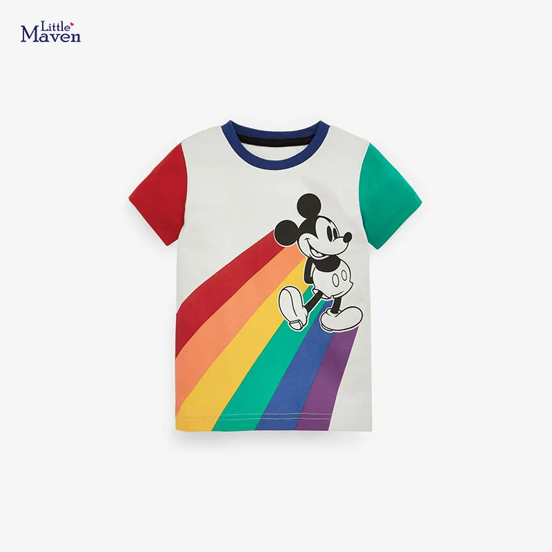 Disney Minnie Mouse Girls Clothes Mickey Kids Clothes Boys Summer Children Kawaii T Shirts Cotton Cartoon Tops Printed Cute Tees
Disney Minnie Mouse Girls Clothes Mickey Kids Clothes Boys Summer Children Kawaii T Shirts Cotton Cartoon Tops Printed Cute Tees