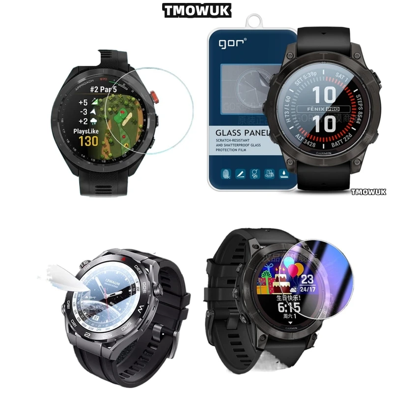 For Garmin Fenix 7 7S 7X Pro Anti-Scratch 9H Hardness HD Tempered Glass Screen Protector Smart Watch Film
For Garmin Fenix 7 7S 7X Pro Anti-Scratch 9H Hardness HD Tempered Glass Screen Protector Smart Watch Film
