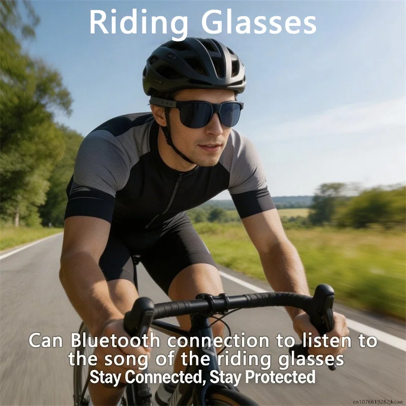 G58 Smart Bicycle Glasses Earphones AI Translator Music Calling Audio Headphones Sunglasses Outdoor Riding Headset for All Users
G58 Smart Bicycle Glasses Earphones AI Translator Music Calling Audio Headphones Sunglasses Outdoor Riding Headset for All Users