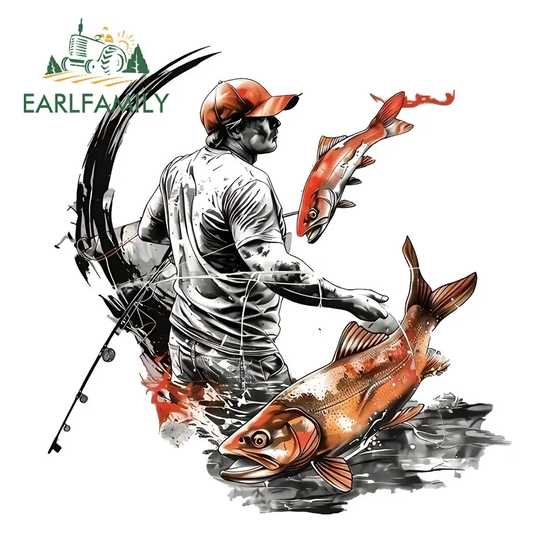 EARLFAMILY Премиум наклейки для рыбалки на автомобиль караван лобовое стекло скейтборд ноутбук окклюзия царапины наклейка водостойкие автомобильные аксессуары
EARLFAMILY Премиум наклейки для рыбалки на автомобиль караван лобовое стекло скейтборд ноутбук окклюзия царапины наклейка водостойкие автомобильные аксессуары