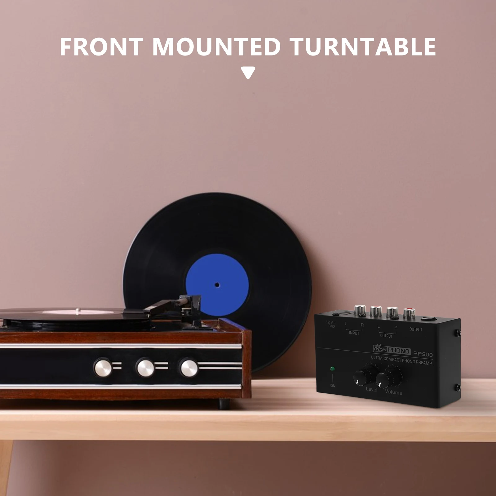 Preamplifier Metal for Record Player Sing and Electronic Audio Stereo Phonograph
Preamplifier Metal for Record Player Sing and Electronic Audio Stereo Phonograph