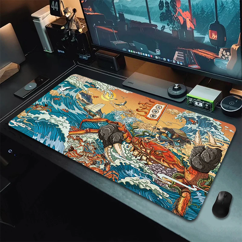 Crab Large Gaming Mouse Pad Art Non-Slip Mousepad Office Locking Edge Computer Mouse Mat Desk Mat Rubber Keyboard Pads Gamer
Crab Large Gaming Mouse Pad Art Non-Slip Mousepad Office Locking Edge Computer Mouse Mat Desk Mat Rubber Keyboard Pads Gamer