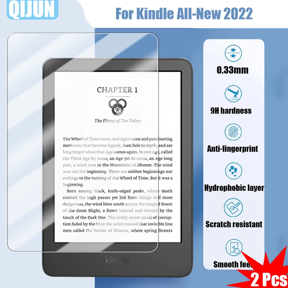 Tablet Tempered glass film For Kindle All New 2022 Explosion proof and scratch resistant waterpro Anti fingerprint 2 Pcs
Tablet Tempered glass film For Kindle All New 2022 Explosion proof and scratch resistant waterpro Anti fingerprint 2 Pcs