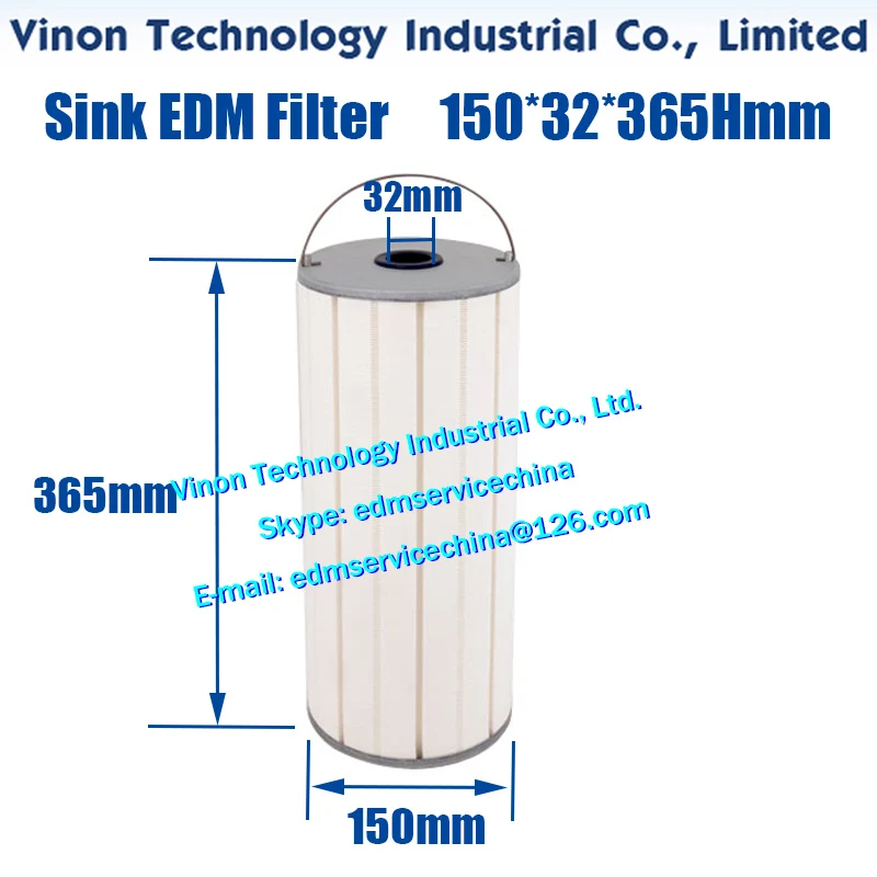 E-05 Sink EDM Oil Filter 150x32x365mm for AgieCharmilles Spark Erosion Machine EXERON VOLLMER 249.246, FL-05 Layered disc type
E-05 Sink EDM Oil Filter 150x32x365mm for AgieCharmilles Spark Erosion Machine EXERON VOLLMER 249.246, FL-05 Layered disc type