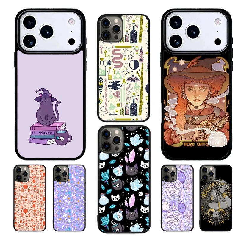 Witchy Collection Magic Pattern Phone Case For iPhone 17 16 15 14 13 12 11 Pro Max Plus 16E 17 Air SOFT Cover
Witchy Collection Magic Pattern Phone Case For iPhone 17 16 15 14 13 12 11 Pro Max Plus 16E 17 Air SOFT Cover