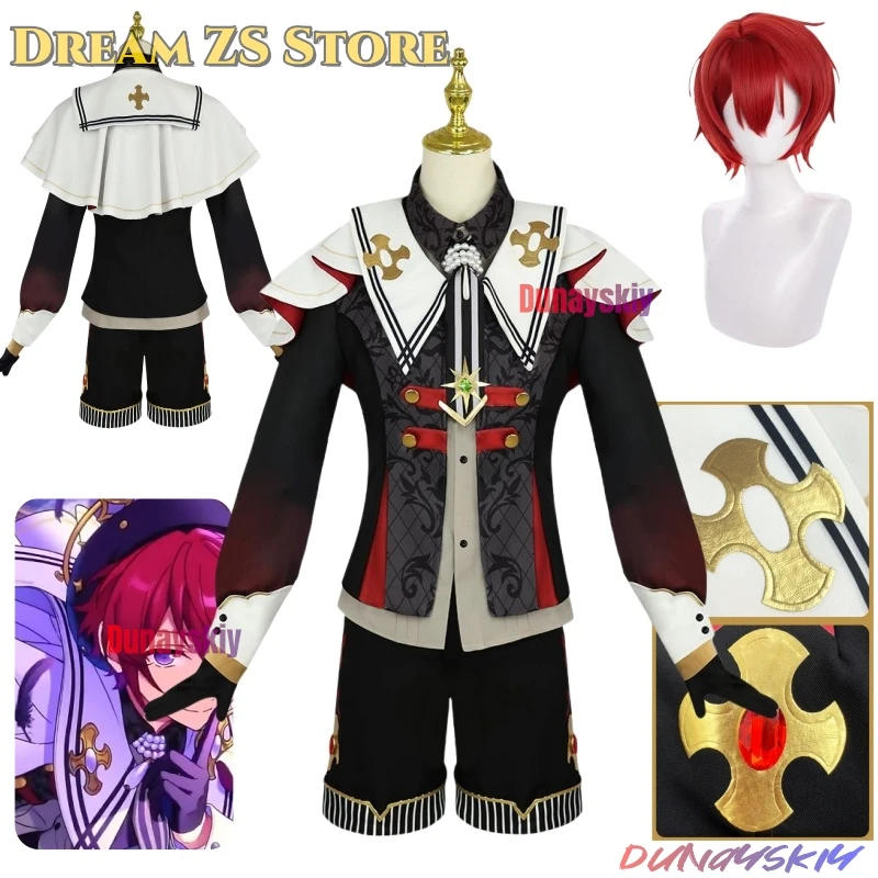 Game Ensemble Stars Fallen Angels Mashiro Tomoya Suou Tsukasa 코스프레 Costume Party Suit Halloween Carnival Uniforms Custom Made
Game Ensemble Stars Fallen Angels Mashiro Tomoya Suou Tsukasa 코스프레 Costume Party Suit Halloween Carnival Uniforms Custom Made