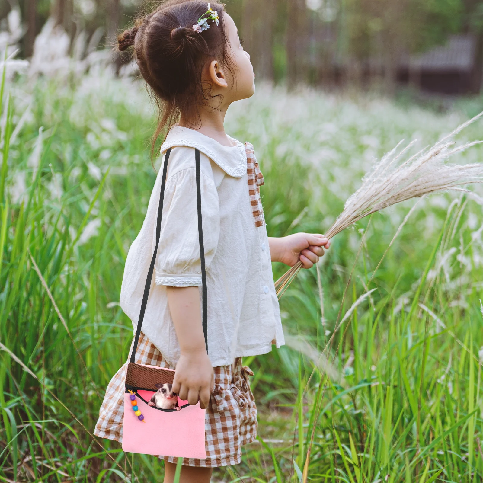 Hamster Carrying Bag Breathable Mesh Small Pet Carrier Lightweight Adjustable Shoulder Strap Portable Travel Bag for Hedgehogs
Hamster Carrying Bag Breathable Mesh Small Pet Carrier Lightweight Adjustable Shoulder Strap Portable Travel Bag for Hedgehogs