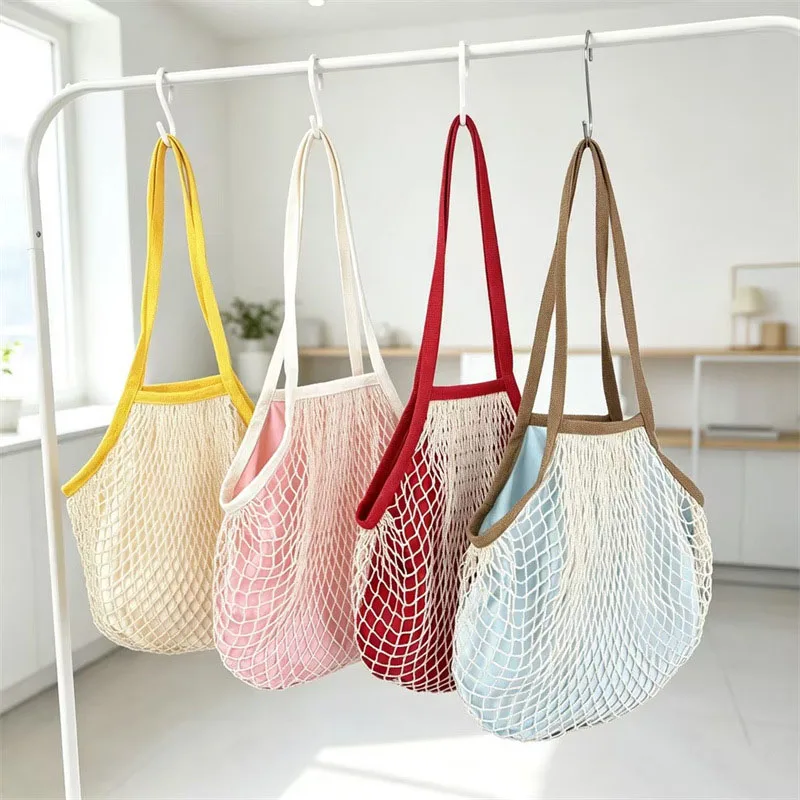 New Spring Summer Dopamine Mesh Tote Bag Eco Large Capacity Handheld Shopping Bag Fresh Versatile Shoulder Bag For Girls
New Spring Summer Dopamine Mesh Tote Bag Eco Large Capacity Handheld Shopping Bag Fresh Versatile Shoulder Bag For Girls