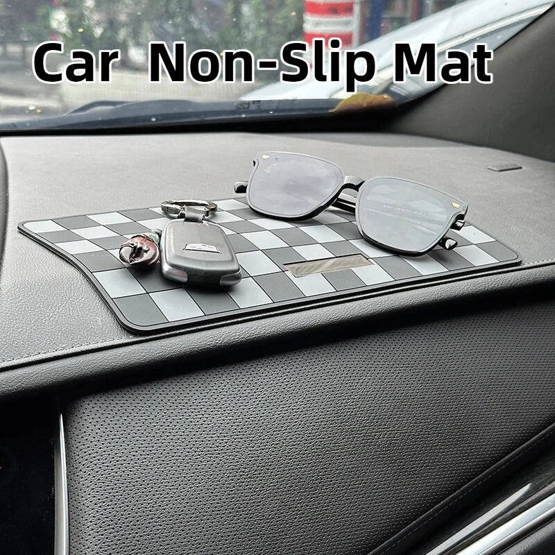 28*15cm Car Dashboard Anti-slip Mat PVC Mobile Phone Navigator Car Mat Car Interior Fixed Key Mobile Phone Anti-Slip Mat
28*15cm Car Dashboard Anti-slip Mat PVC Mobile Phone Navigator Car Mat Car Interior Fixed Key Mobile Phone Anti-Slip Mat