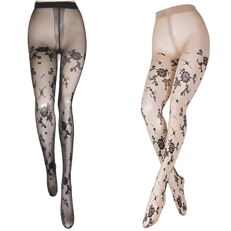 Floral Printed Thigh For Women Sexy Mesh Seamless Silk Pantyhose Female Elastic Thin Transparent High Waist Retro Long Sock New
Floral Printed Thigh For Women Sexy Mesh Seamless Silk Pantyhose Female Elastic Thin Transparent High Waist Retro Long Sock New