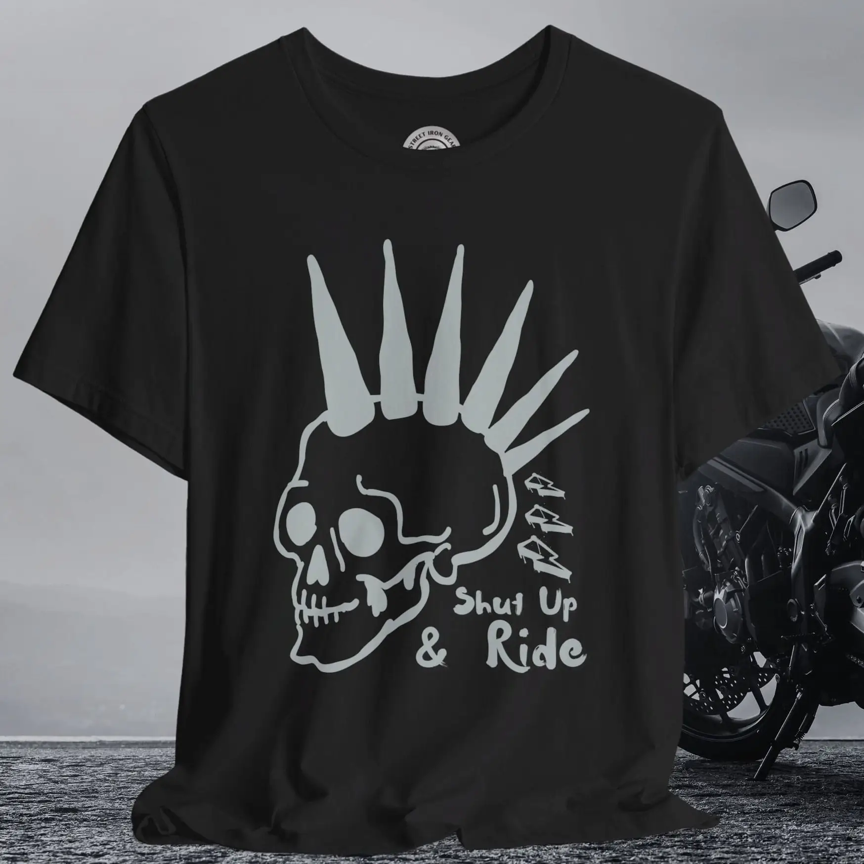 Edgy Motorcycle Rider T Shirt Biker For Birthday Punk Skull Vintage Inspired Clothes Grunge
Edgy Motorcycle Rider T Shirt Biker For Birthday Punk Skull Vintage Inspired Clothes Grunge