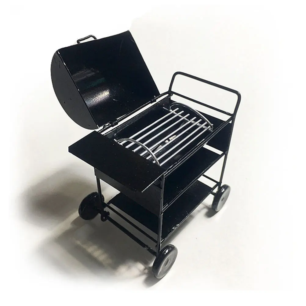 Mini Barbecue Cart Premium Alloy Safe Small House Prop Mini Kitchen Props Miniature Scene Decoration House Accessory
Mini Barbecue Cart Premium Alloy Safe Small House Prop Mini Kitchen Props Miniature Scene Decoration House Accessory