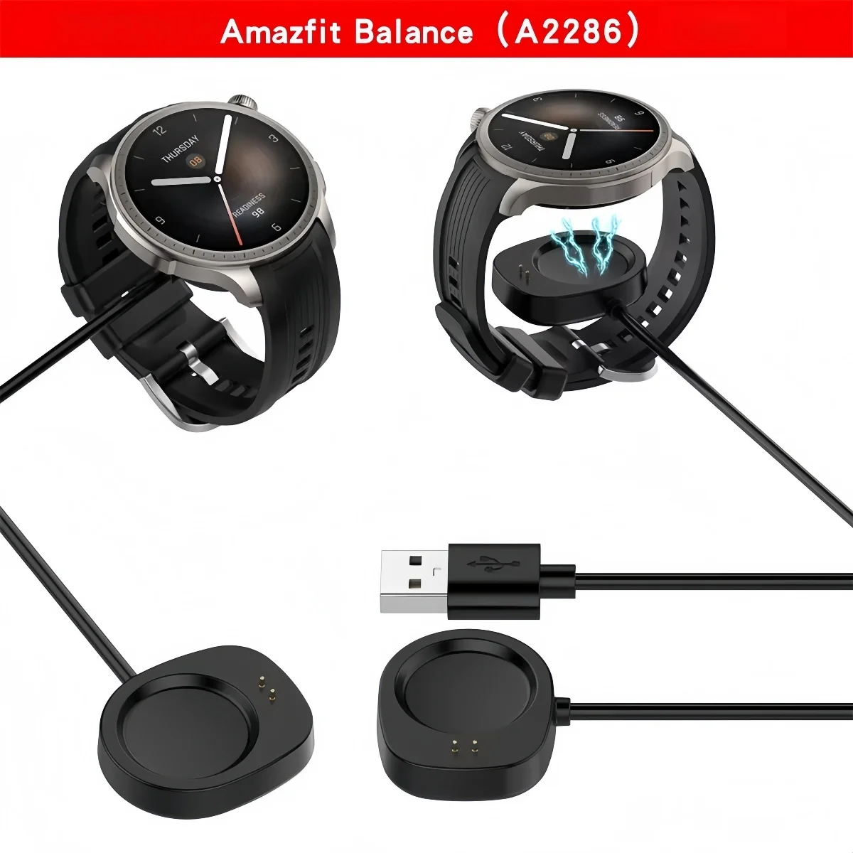 2025 High Quality Charging Cable for Amazfit Balance (A2286) Featuring Magnet & Braid Shielding with TPE Jacket2025
2025 High Quality Charging Cable for Amazfit Balance (A2286) Featuring Magnet & Braid Shielding with TPE Jacket2025