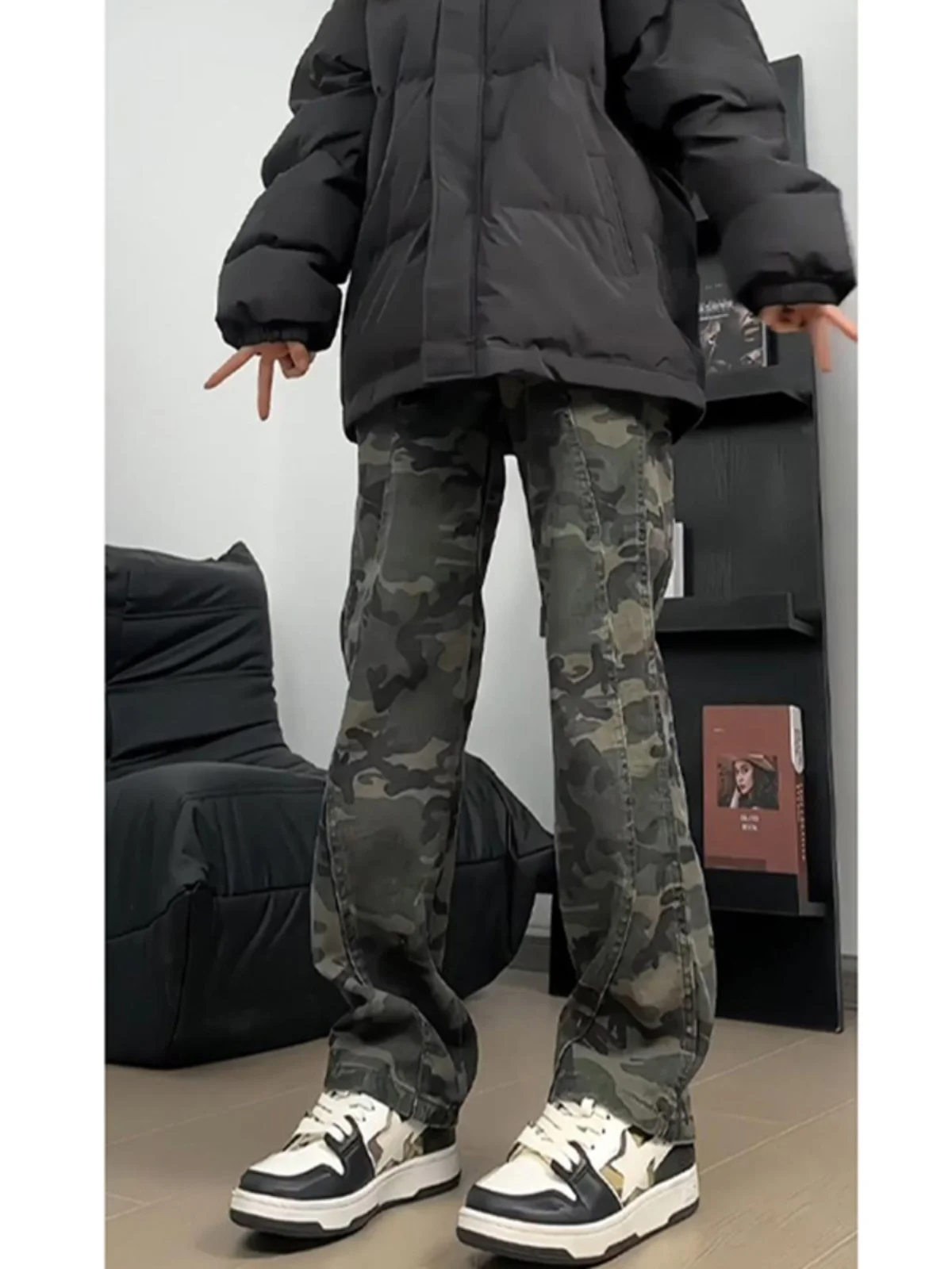 Cleanfit American Sle Fce Lined Camouflage Workwear Jeans Men's Autumn Winter Deconstructed Logging Straight Leg Lengthe...
Cleanfit American Sle Fce Lined Camouflage Workwear Jeans Men's Autumn Winter Deconstructed Logging Straight Leg Lengthe...