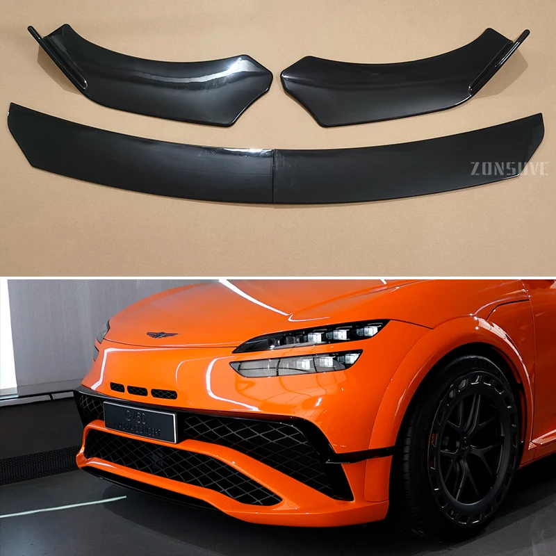 4Pcs Body Kit Accessories Front Bumper Lip Splitter Spoiler For Genesis GV60 2024-on Year
4Pcs Body Kit Accessories Front Bumper Lip Splitter Spoiler For Genesis GV60 2024-on Year