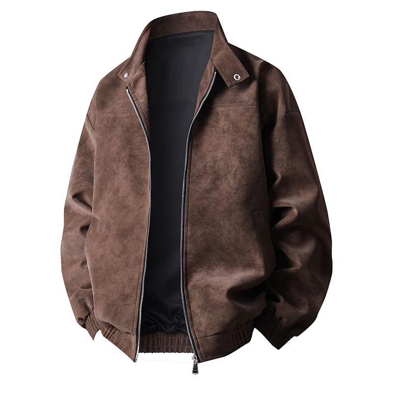 Men Windproof PU Leather Jacket Men's Autumn Flying Motorcycle Suit Top Men's Biker Leather Jacket Male Brown Leather Jacket
Men Windproof PU Leather Jacket Men's Autumn Flying Motorcycle Suit Top Men's Biker Leather Jacket Male Brown Leather Jacket