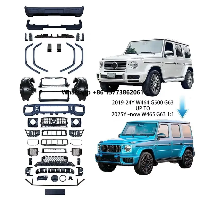 2019-2024Y W464 W463A G500 G63 Upgrade to 2025Y W465 G63 1V1 Car Auto Body Kit Part Bumper Accessories for G Class 2019+
2019-2024Y W464 W463A G500 G63 Upgrade to 2025Y W465 G63 1V1 Car Auto Body Kit Part Bumper Accessories for G Class 2019+