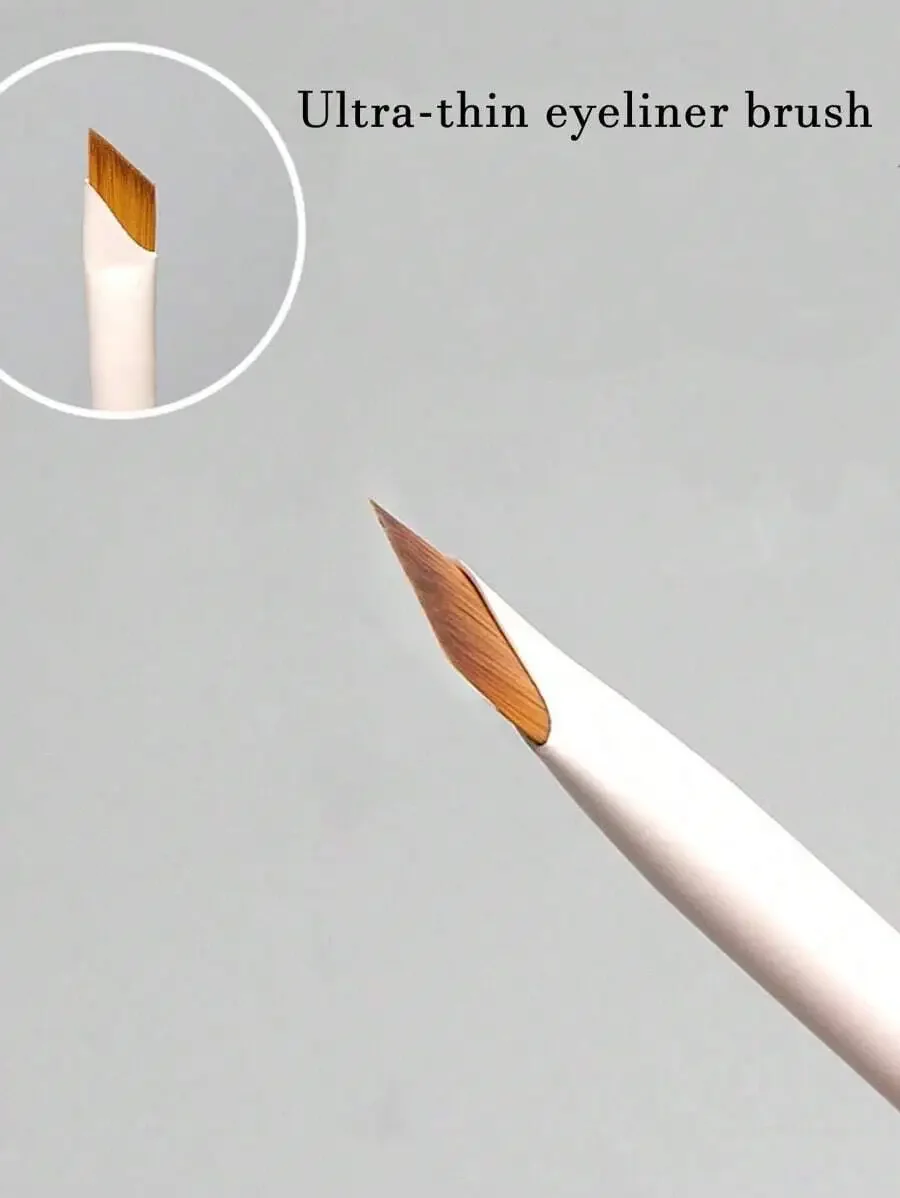 White Upgraded Precision Angled Eyebrow Eyeliner Makeup Brush, Ultra Thin Soft-Tipped Detailed Brush, Eyebrow Brush
White Upgraded Precision Angled Eyebrow Eyeliner Makeup Brush, Ultra Thin Soft-Tipped Detailed Brush, Eyebrow Brush