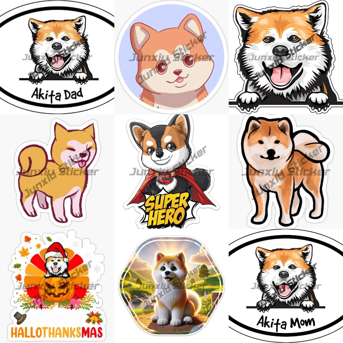 Cartoon Smiling Akita Mom Sticker The Japanese Sweet Akita Decal Decoration Novelty JDM Refit Creative Stickers on Car Motorcycl
Cartoon Smiling Akita Mom Sticker The Japanese Sweet Akita Decal Decoration Novelty JDM Refit Creative Stickers on Car Motorcycl