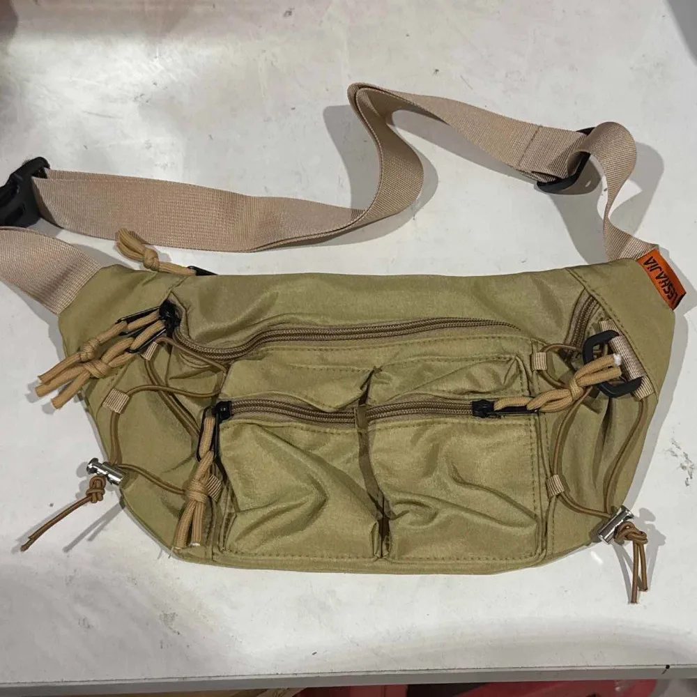 Nylon Men Waist Bag Large Capacity Adjustable Strap Multi-pocket Chest Bag Y2k Multi Functional Sports Fanny Pack Outdoor
Nylon Men Waist Bag Large Capacity Adjustable Strap Multi-pocket Chest Bag Y2k Multi Functional Sports Fanny Pack Outdoor