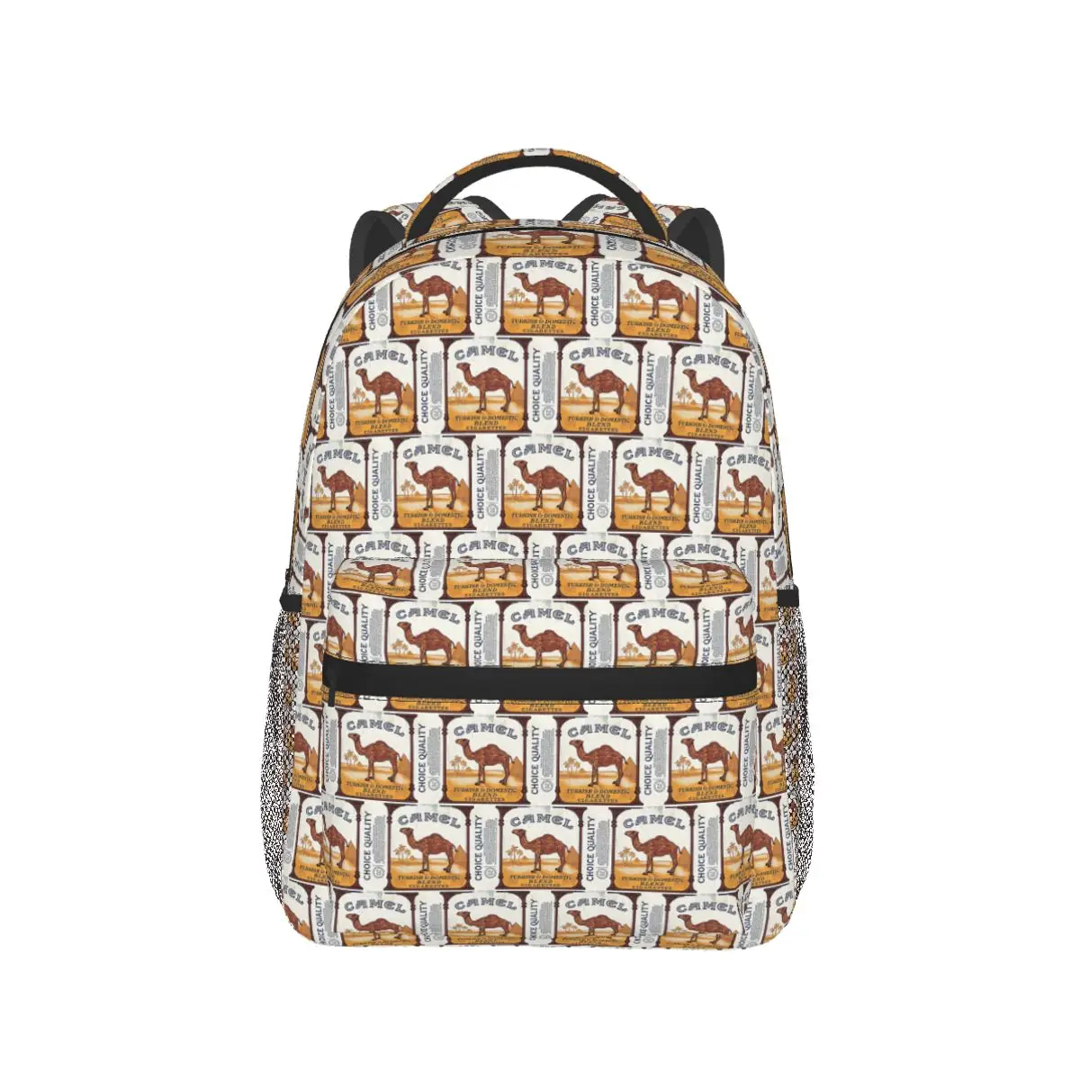 Vintage Camel Cigarette Pack Backpack Hot Sale Daypack Large Capacity Kids BookBag School Bag Shoulder Bags for Men Women
Vintage Camel Cigarette Pack Backpack Hot Sale Daypack Large Capacity Kids BookBag School Bag Shoulder Bags for Men Women