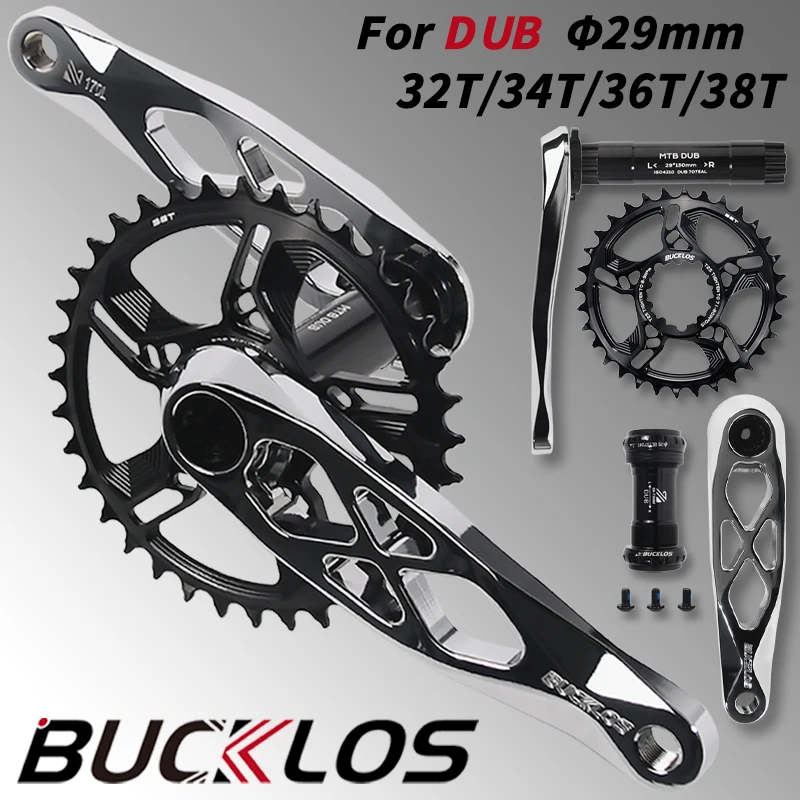 Шатуны BUCKLOS MTB для DUB 29 мм, шатуны для горного велосипеда 32T/34T/36T/38T, велосипедная шатунная система 170 мм, детали для велосипеда BB68/73
Шатуны BUCKLOS MTB для DUB 29 мм, шатуны для горного велосипеда 32T/34T/36T/38T, велосипедная шатунная система 170 мм, детали для велосипеда BB68/73