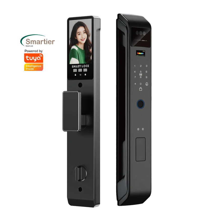 Smartier Smart Lock Wifi Remote Unlock Digital Password Face Recognition Camera Intelligente Door Lock
Smartier Smart Lock Wifi Remote Unlock Digital Password Face Recognition Camera Intelligente Door Lock