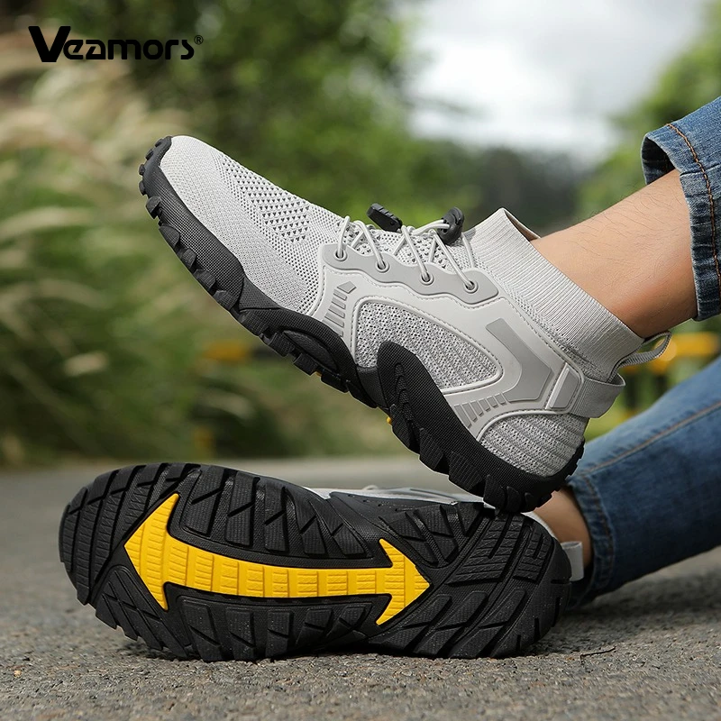 Non-Slip Hiking Shoes Men High-top Tactical Climbing Trekking Shoes Breathable Knitted Outdoor Sneakers Big Size 38-48
Non-Slip Hiking Shoes Men High-top Tactical Climbing Trekking Shoes Breathable Knitted Outdoor Sneakers Big Size 38-48