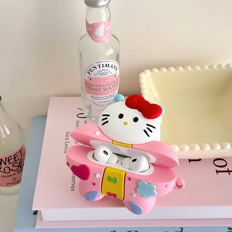 Sanrio Hello Kitty Airpods Case Sanrio Toys Cute Butterfly Kawaii Anime New Earphone Protective Case Y2K Girls Accessories Gift
Sanrio Hello Kitty Airpods Case Sanrio Toys Cute Butterfly Kawaii Anime New Earphone Protective Case Y2K Girls Accessories Gift