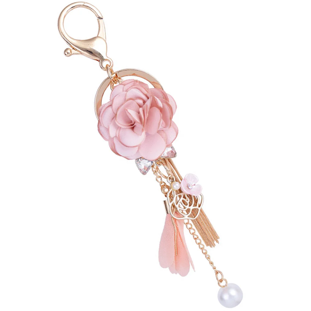 Rose Keychain Creative Gift Car Key Lightweight Stylish Decorative Bag Pendant Adorable Keychains for Ladies Girls
Rose Keychain Creative Gift Car Key Lightweight Stylish Decorative Bag Pendant Adorable Keychains for Ladies Girls