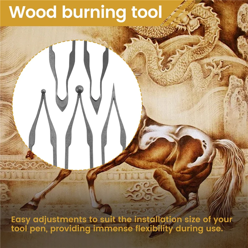 2025 Trendburning Tool Wood Burning High Impedance Nickel-Chromium Wire Pen Tip Wood Burning
2025 Trendburning Tool Wood Burning High Impedance Nickel-Chromium Wire Pen Tip Wood Burning