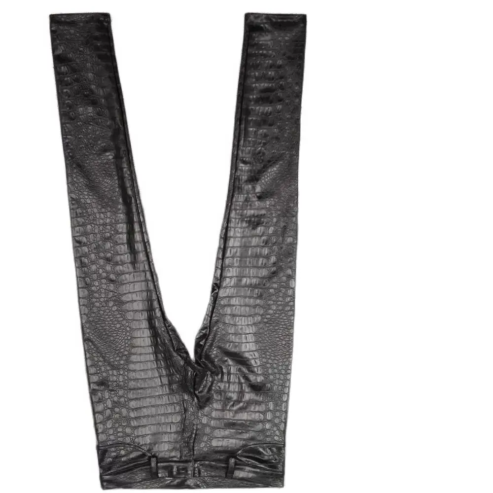 Men Legging Imitate Alligator Stereo Printing Trouser Faux PU Leather Aligator Moto Biker Pencil Pants Fleece Skinny Jeans Style
Men Legging Imitate Alligator Stereo Printing Trouser Faux PU Leather Aligator Moto Biker Pencil Pants Fleece Skinny Jeans Style